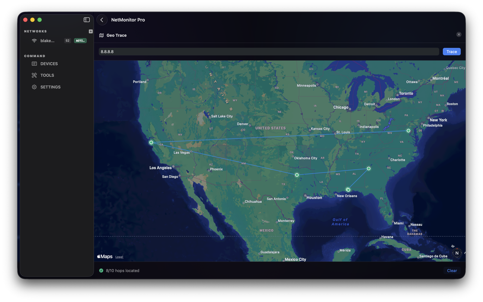 iPad Geo Trace
